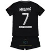 Maglia ufficiale Paris Saint Germain Kylian Mbappé 7 Alternativa 2021-22 per Bambino